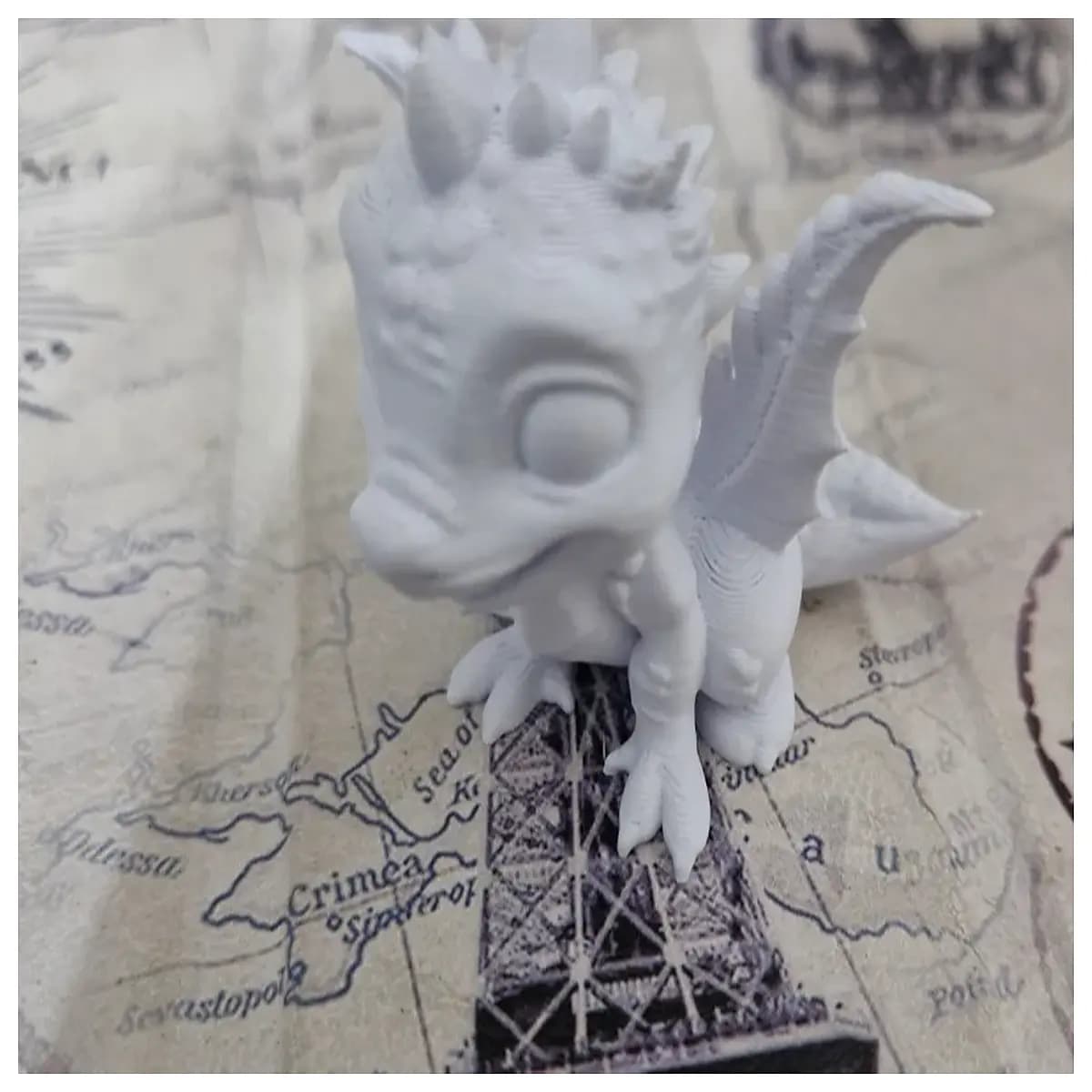 mini dragon with wings toy figurine collectible fantasy creature for kids desk decoration