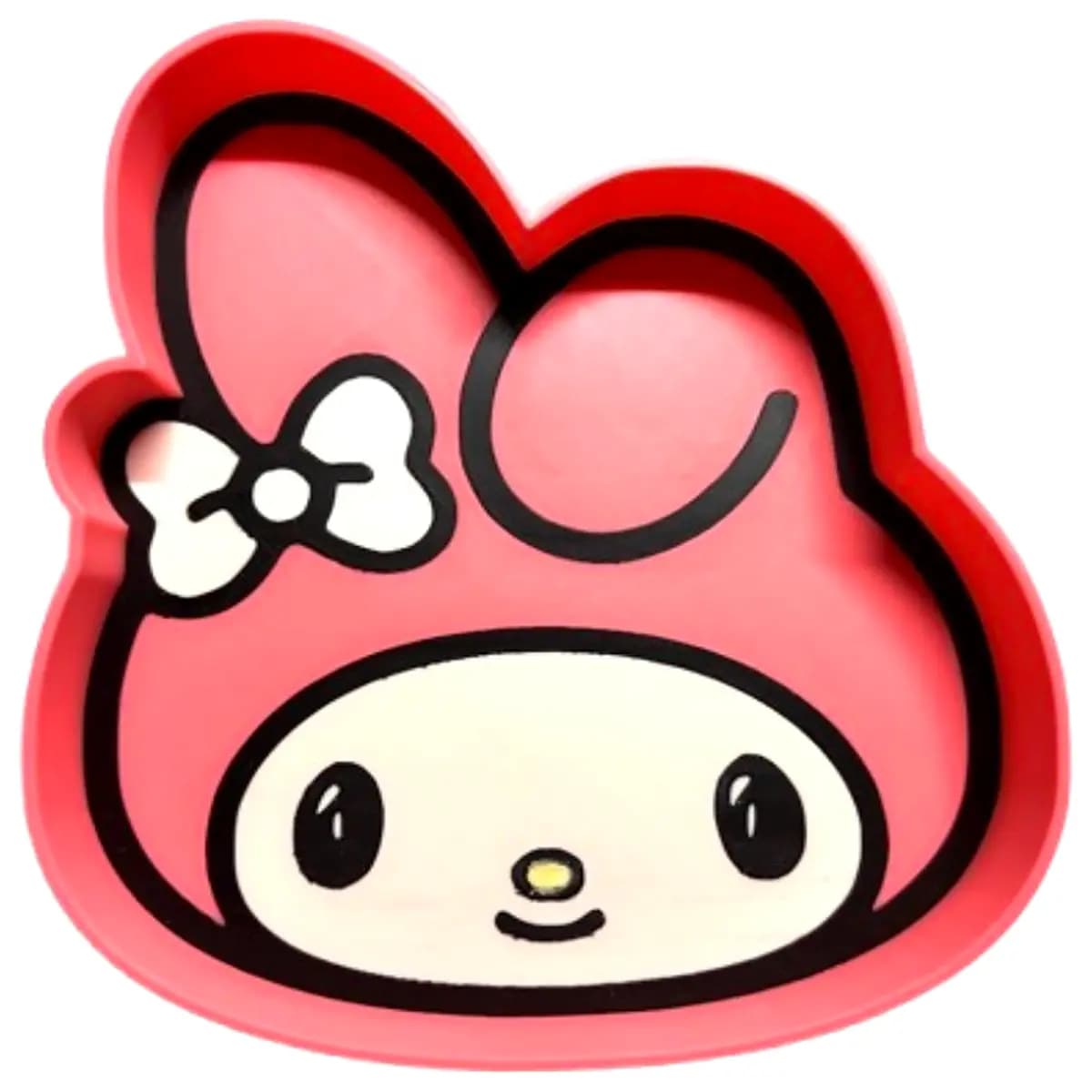 my melody cute serving tray dessert plate snack holder kitchen storage organizer aesthetic desk accessory girls