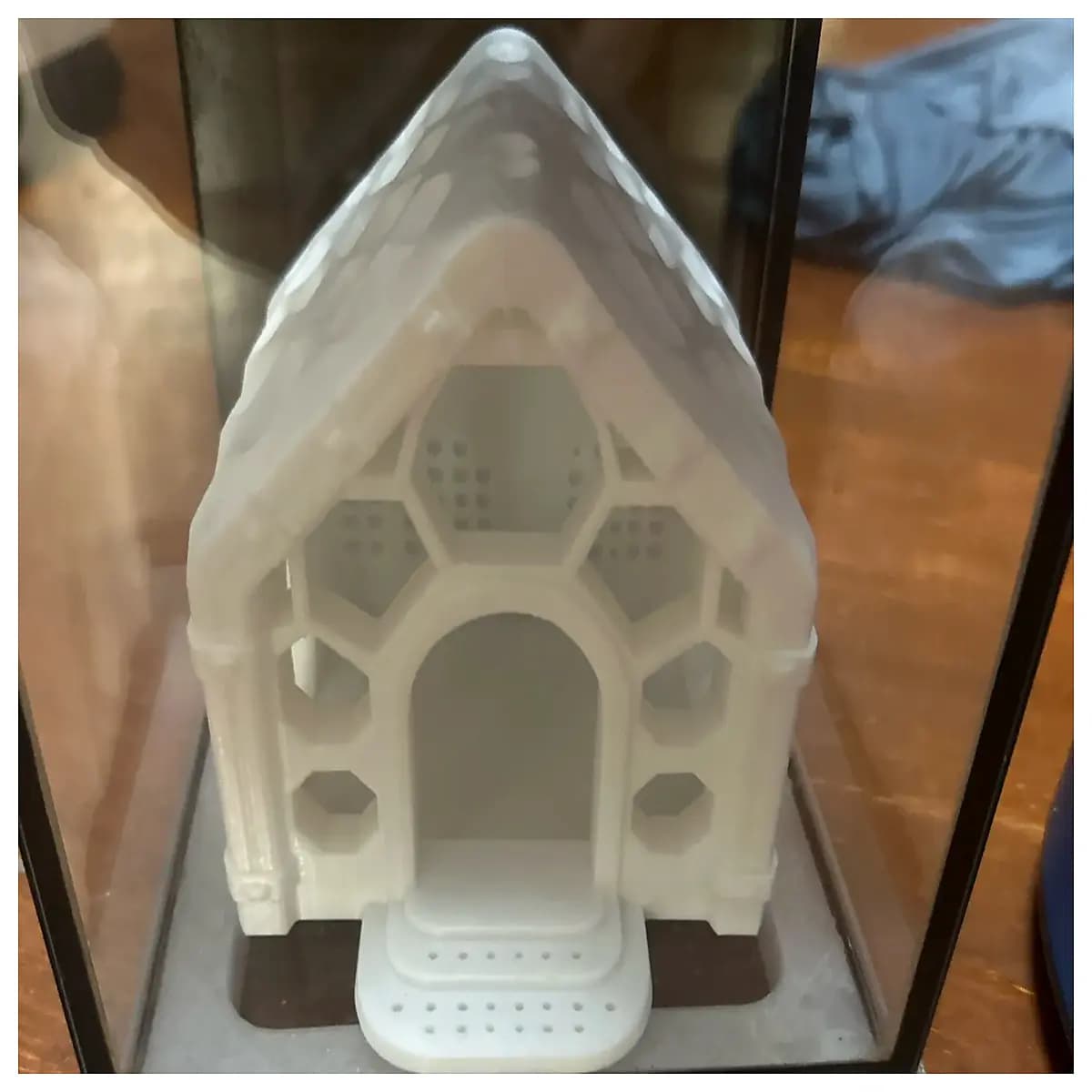 hollow castle hideout for small pets fish tank decoration hamster cave shelter reptile terrarium accessory