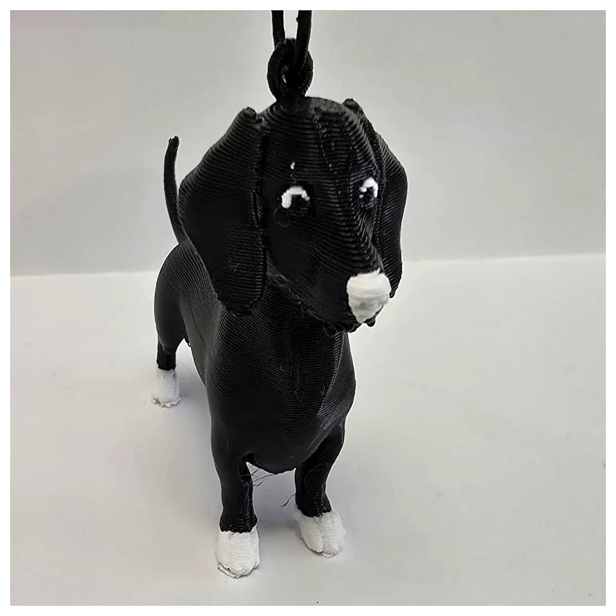 cute dachshund keychain dog lover gift funny sausage dog pendant bag charm accessory