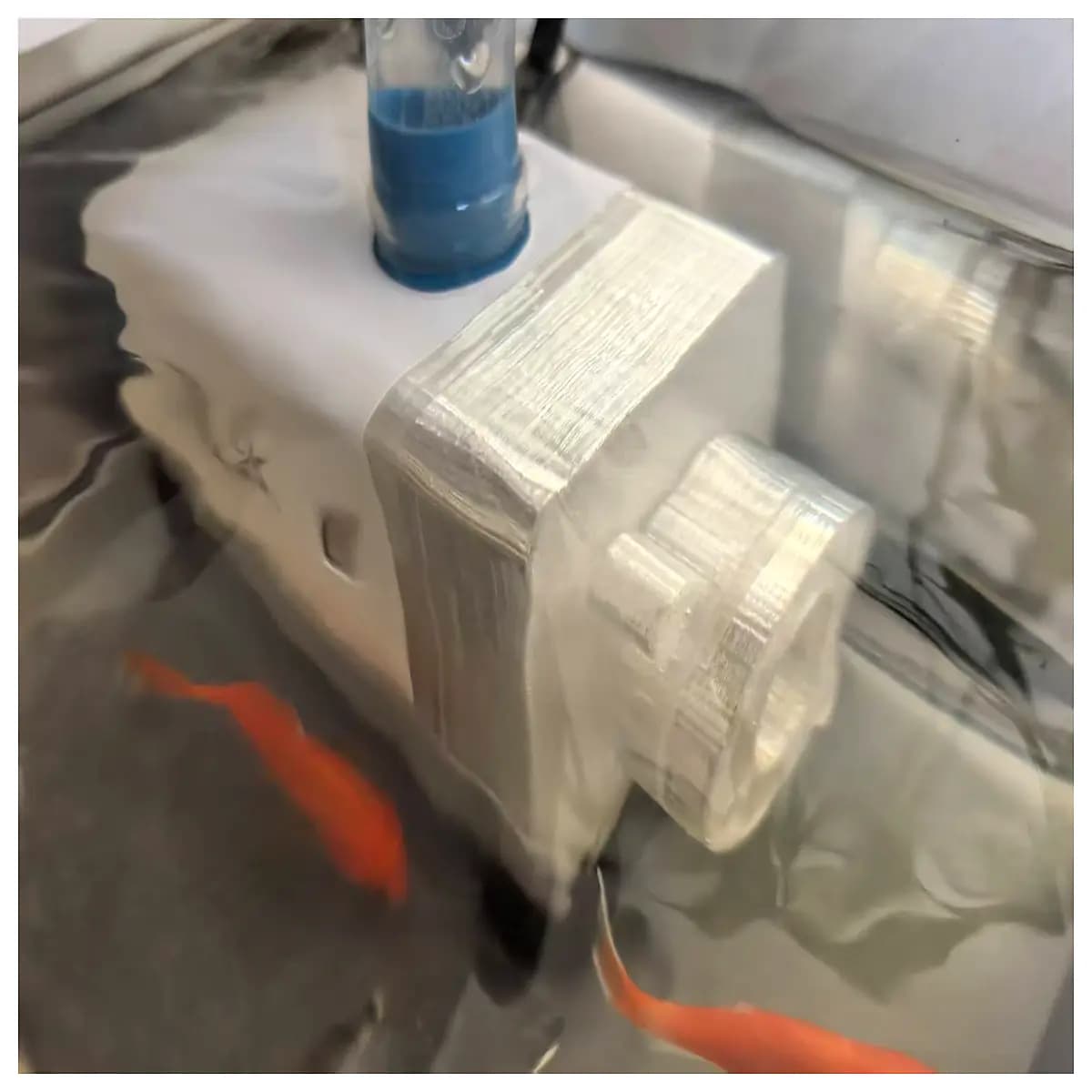 hidrobios hengst 15w submersible pump silent aquarium bottom intake filter upgrade non destructive modification super suction front cover replacement