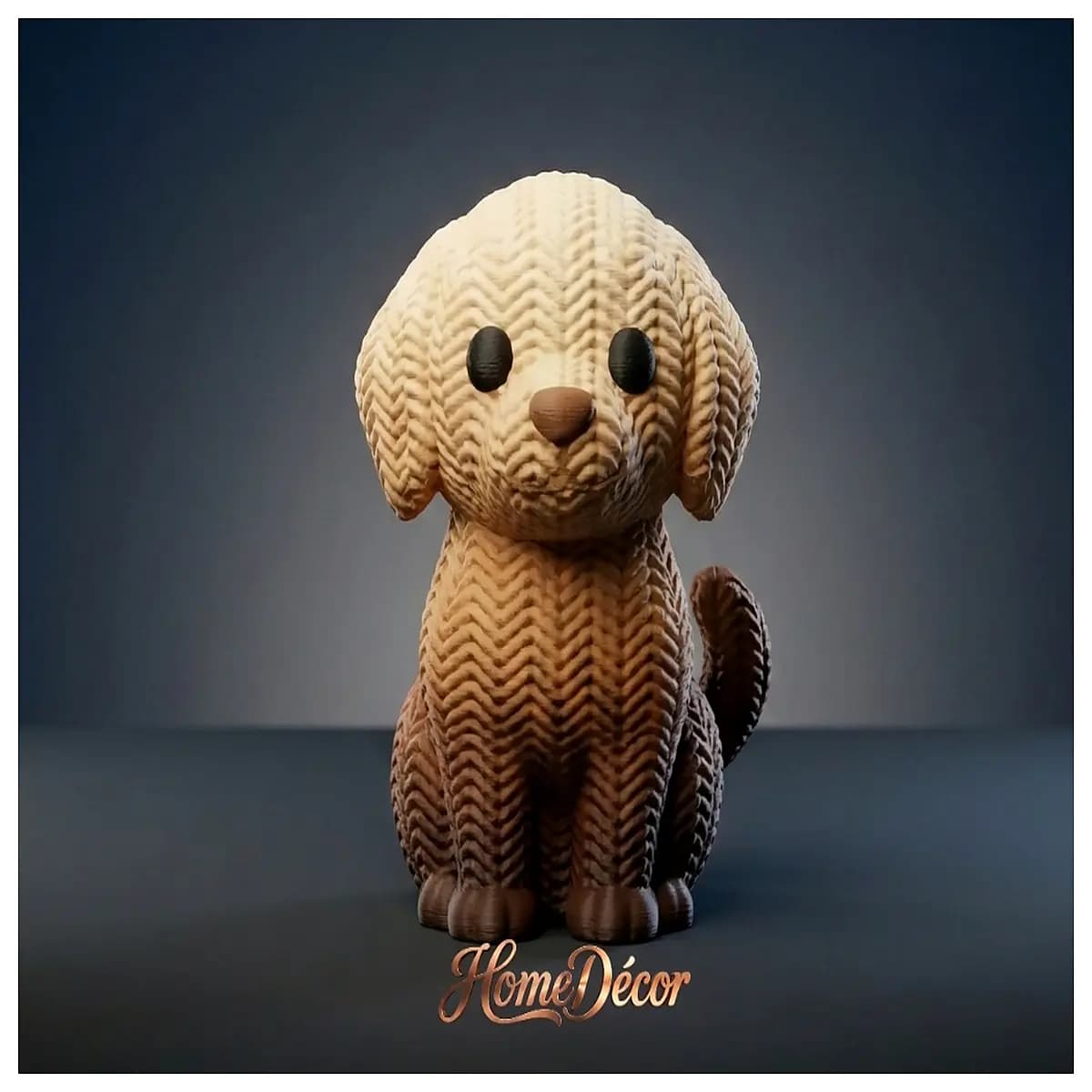 handmade crochet puppy toy cute knitted dog plushie baby safe amigurumi animal soft stuffed pet keychain whimsical dog craft gift