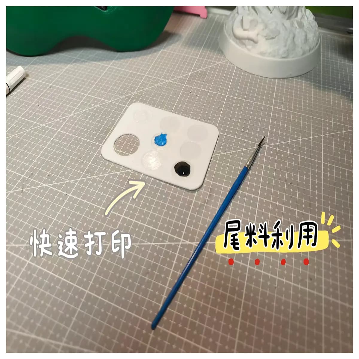 78g disposable color palette for rapid printing single use mixing tray for artists non stick paint mixing plate quick dry art supplies portable color