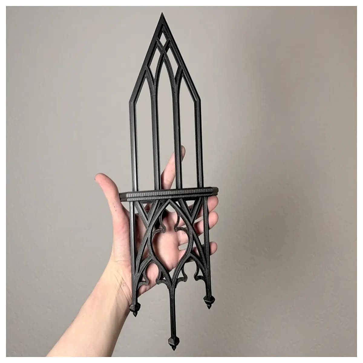 long cathedral window wall hanging decorative frame vintage stained glass art home decor accent piece