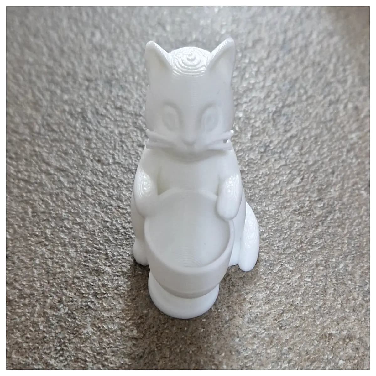 cute cat storage box desktop organizer small gifts for kids room decor aesthetic plastic container