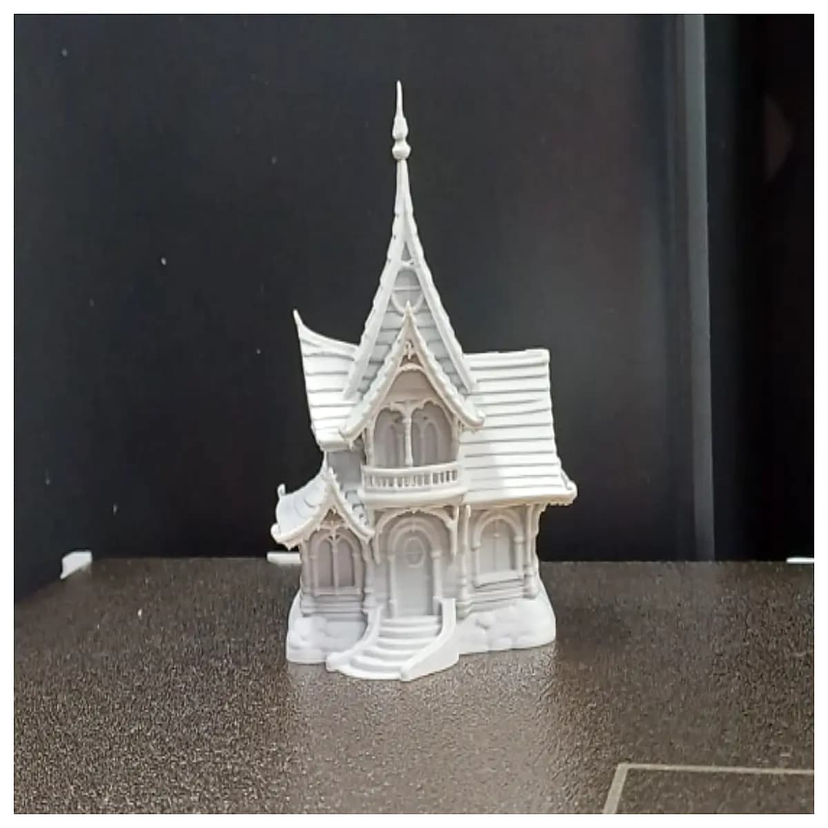 wooden fairy tale house toy for girls miniature dollhouse playset storytelling cabin kids bedroom decor imaginative play gift