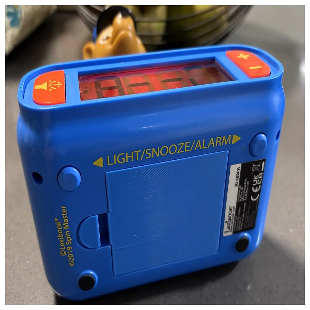 alarm clock battery cover replacement part kids toy repair accessories