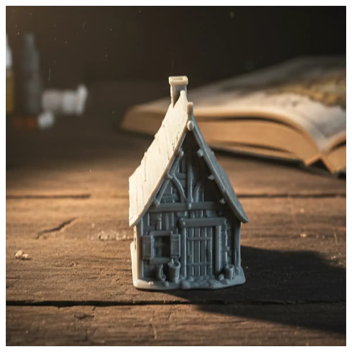 adventurer hideout terrain piece table top wargaming scenery miniature base diorama accessory