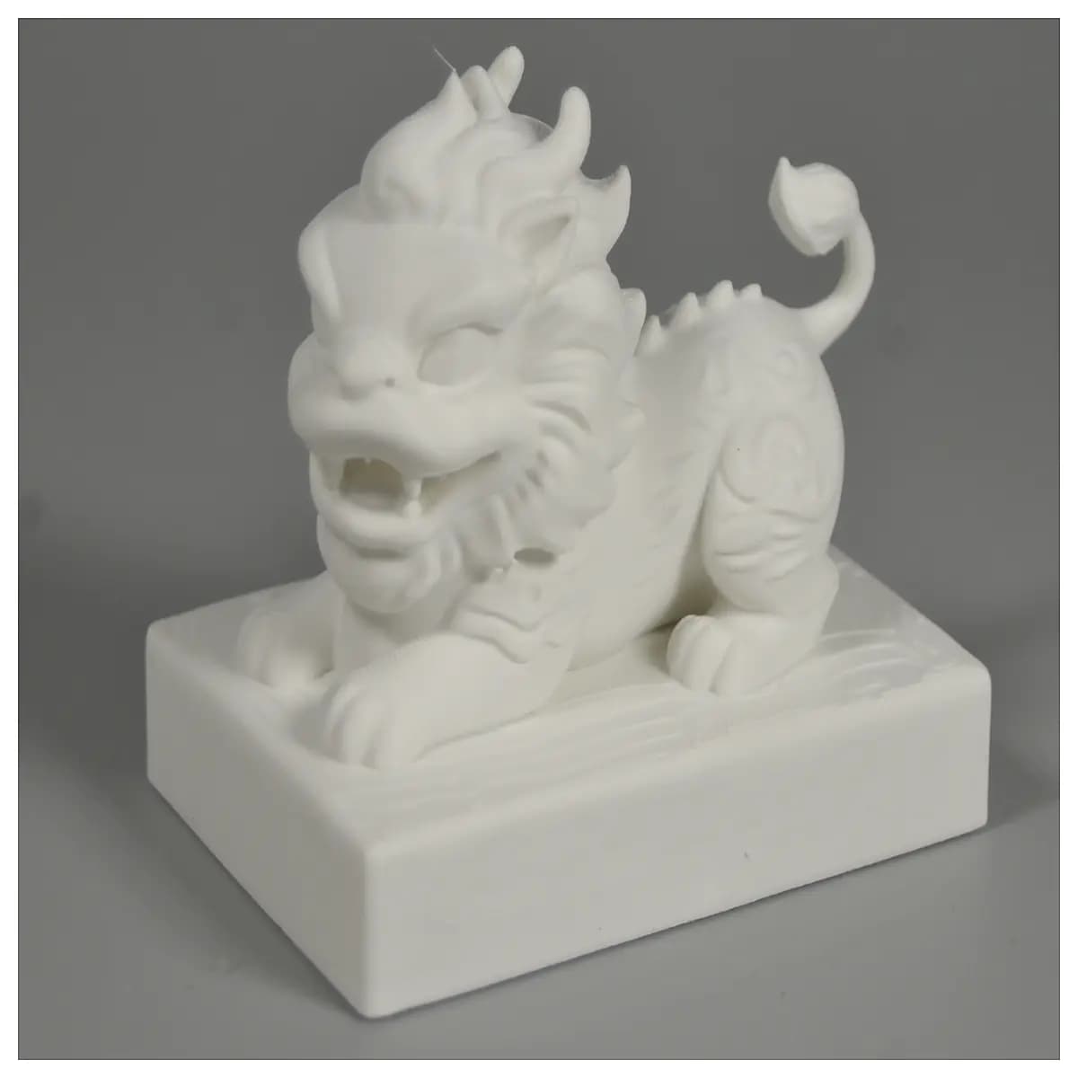 feng shui lion statue pair outdoor garden courtyard decor stone carving home protection lucky charm