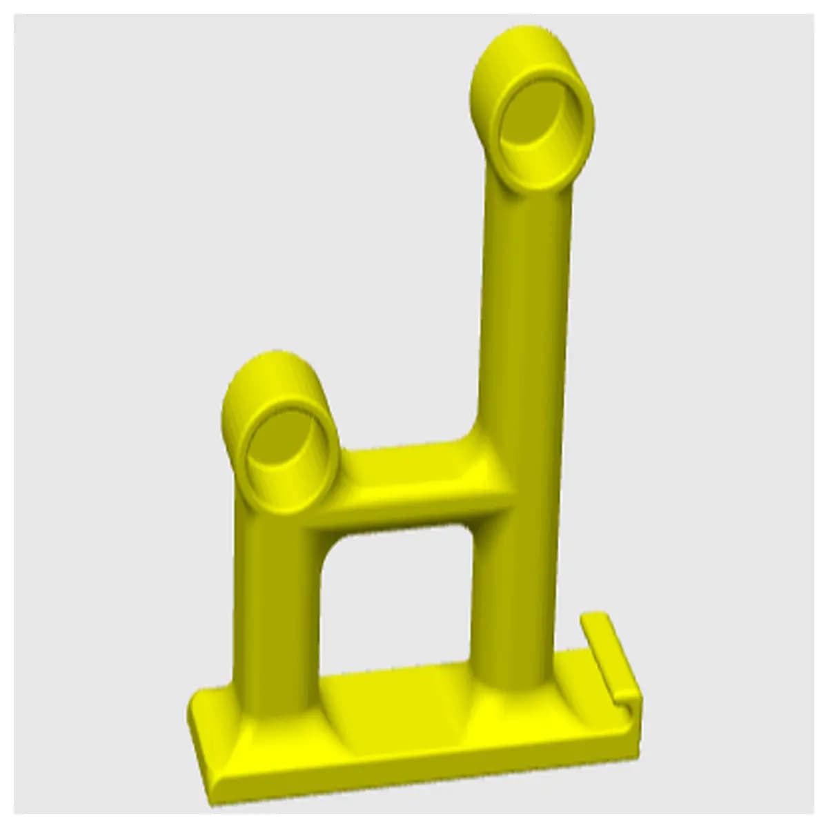 double bar towel rack base mount hardware stainless steel bathroom accessories duty wall mounted holder support bracket