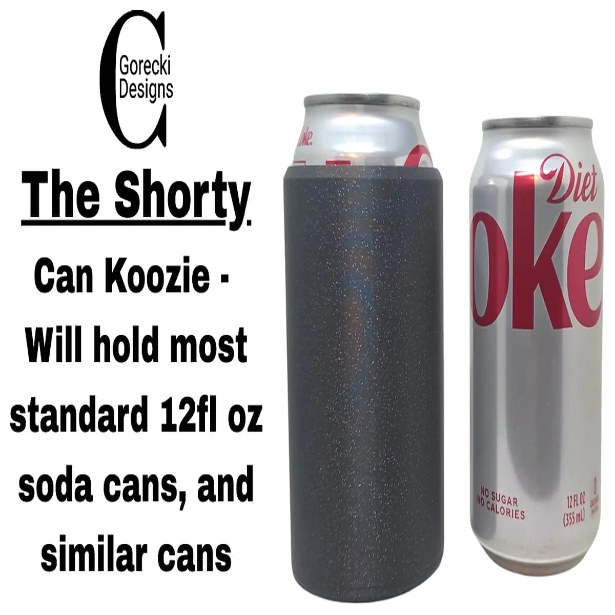 can cooler holder insulator sleeve keep cold beer soda 12oz slim fit gift