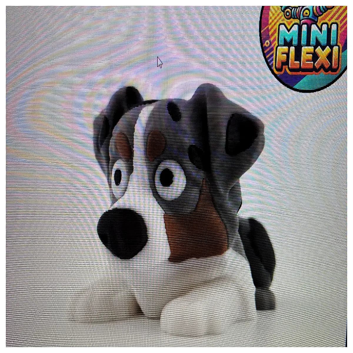 mini australian shepherd plush toy movable joints soft cuddly pet dog doll kids