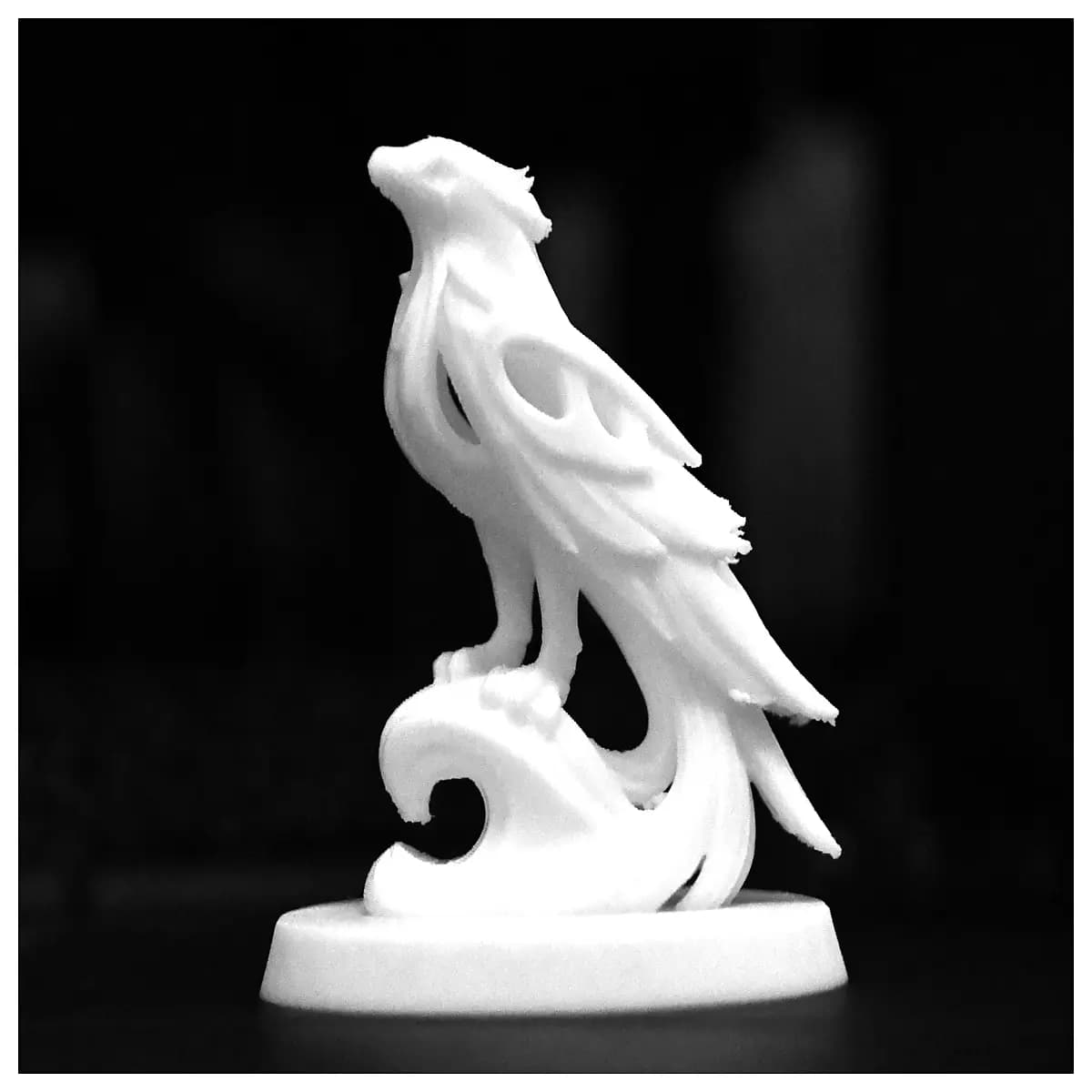 modern minimalist statue decor sleek metal bird sculpture for living room contemporary abstract art piece minimalist home office desk orna