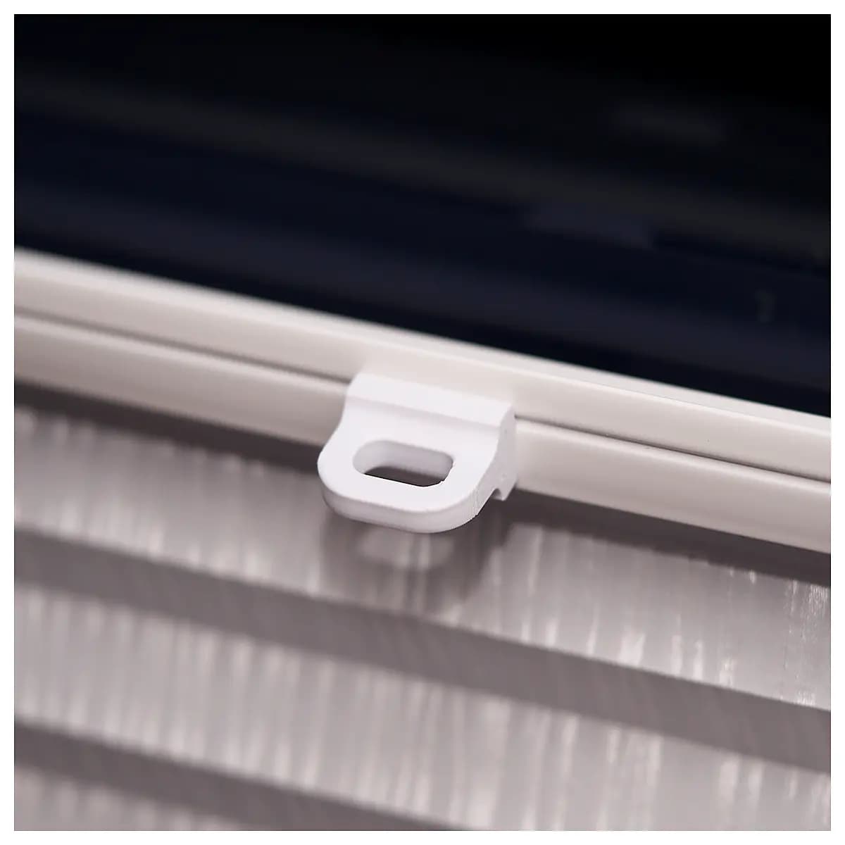 modern pleated blind handle replacement extra hole mounting bracket hardware for vertical curtains