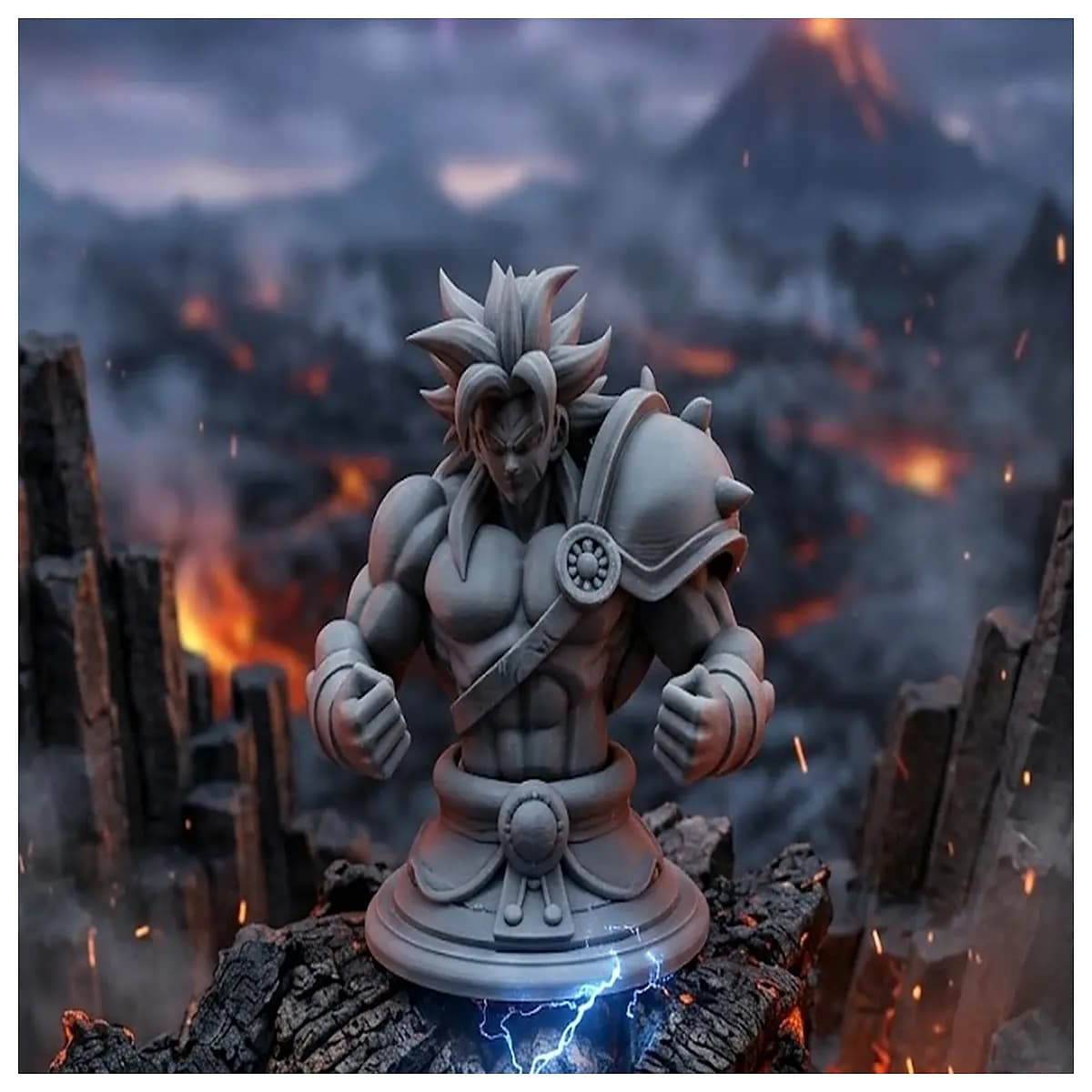 fantasy bust statue 145mm scale collectible figure gaming decor gift