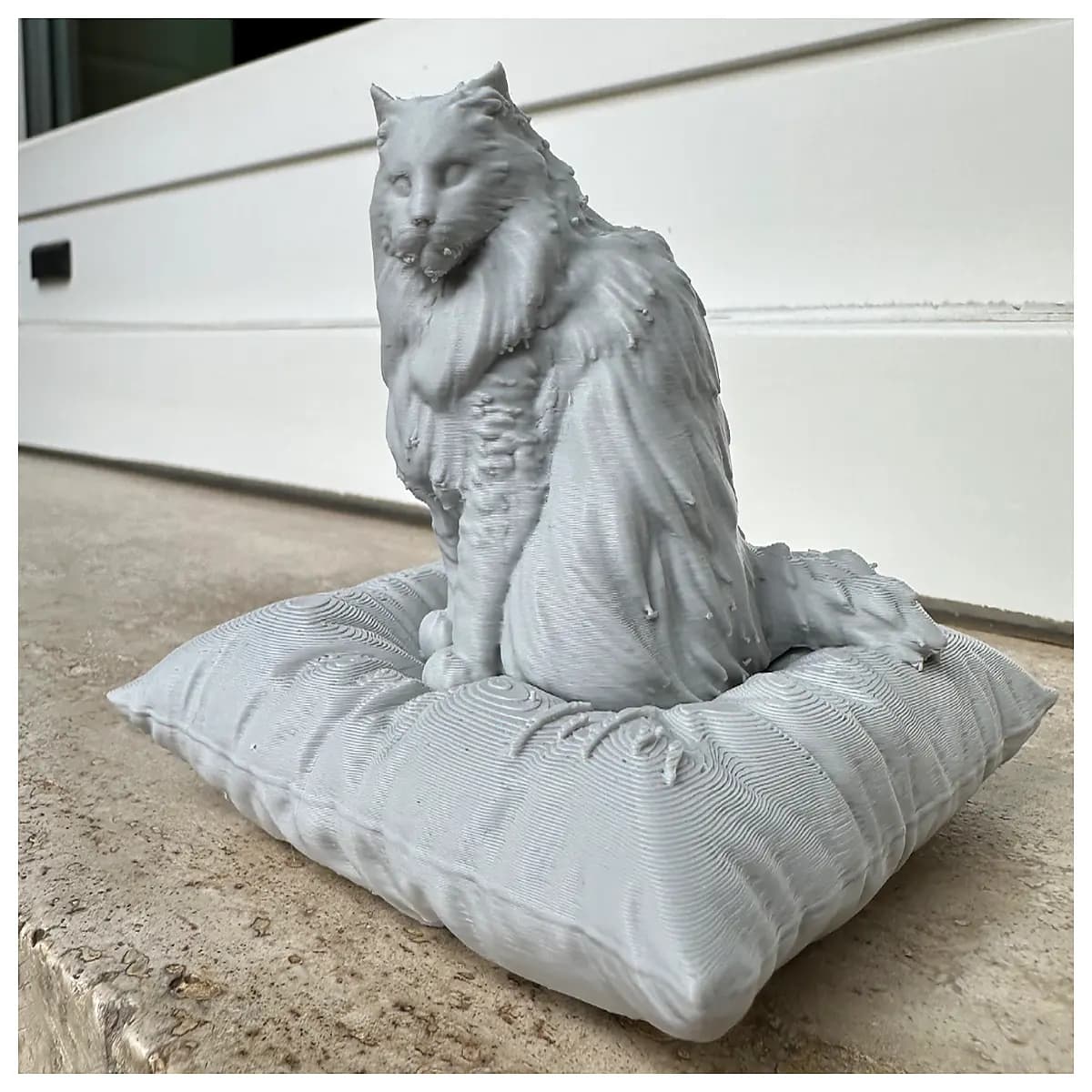 cute cat pillow plush toy sleeping cat cushion for bed soft pillowcase cozy cat bed accessory funny animal home decor gift