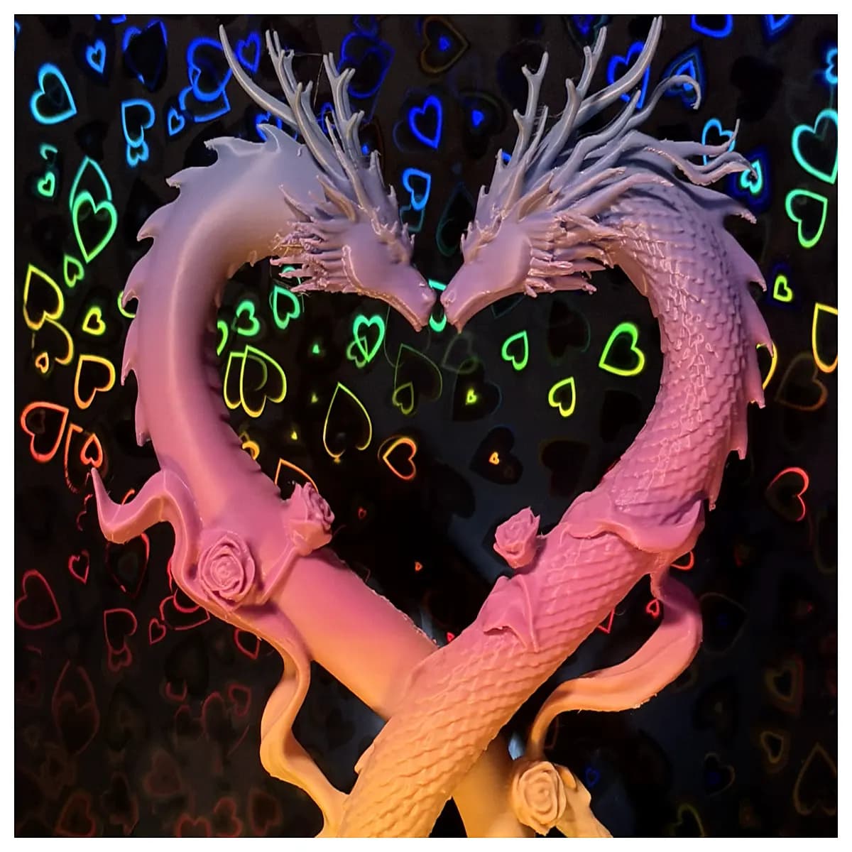 shaped sculpture resin art home decor living room centerpiece abstract love couples romantic bedroom accent piece