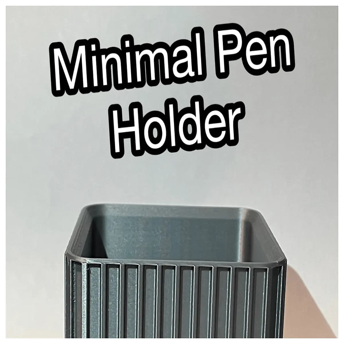 minimalist desk organizer pen holder clear acrylic office supplies storage container for home office desktop accessories tidy writing utensils