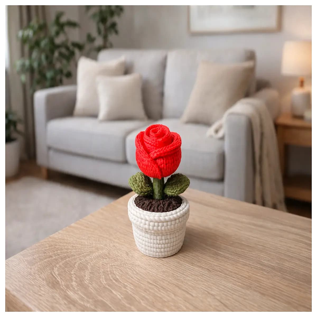 handmade crochet rose bouquet artificial silk flower arrangement wedding centerpiece home decor wall hanging romantic her vintage style flora