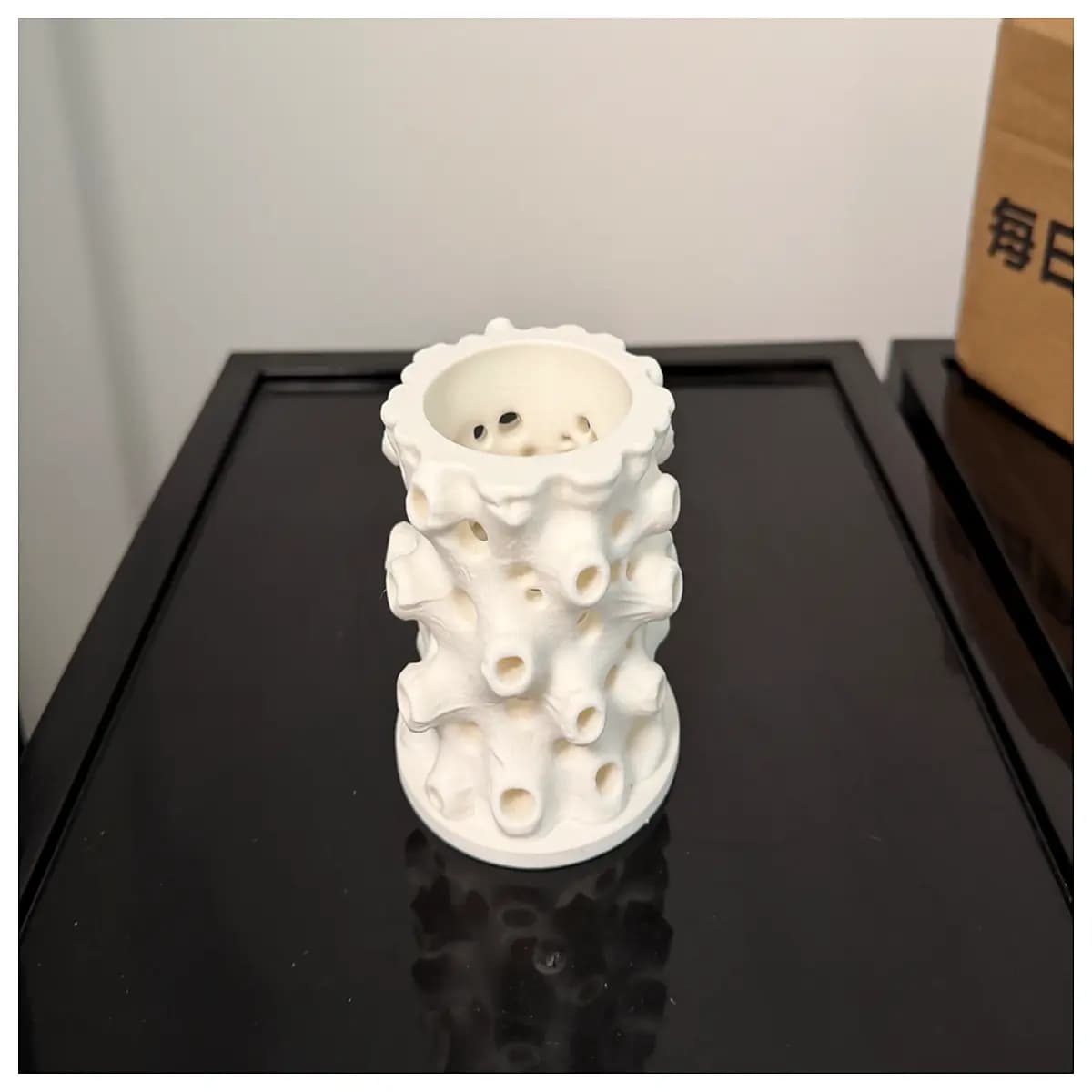 coral reef pen holder desk organizer office supplies storage cute stationery container for home workspace