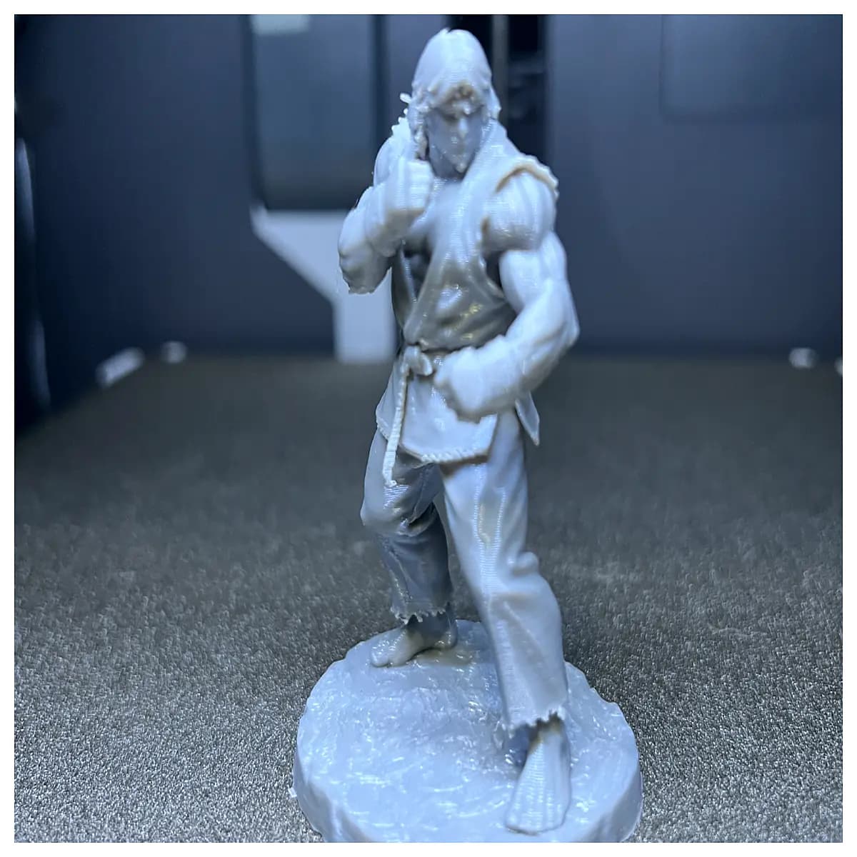 ken master retro classic arcade game figure collectible statue