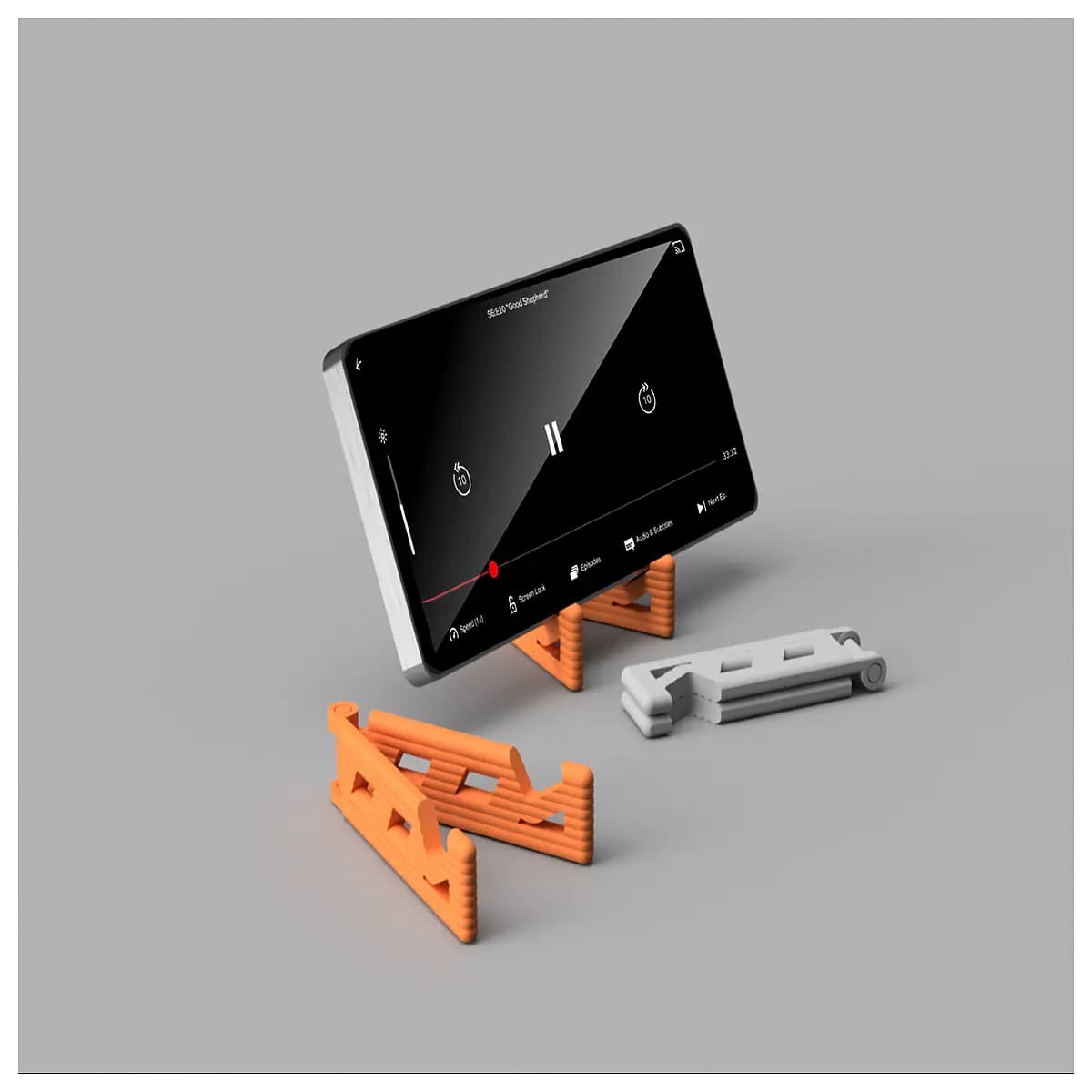foldable phone modern minimalist desk holder for tablet portable adjustable desktop accessory