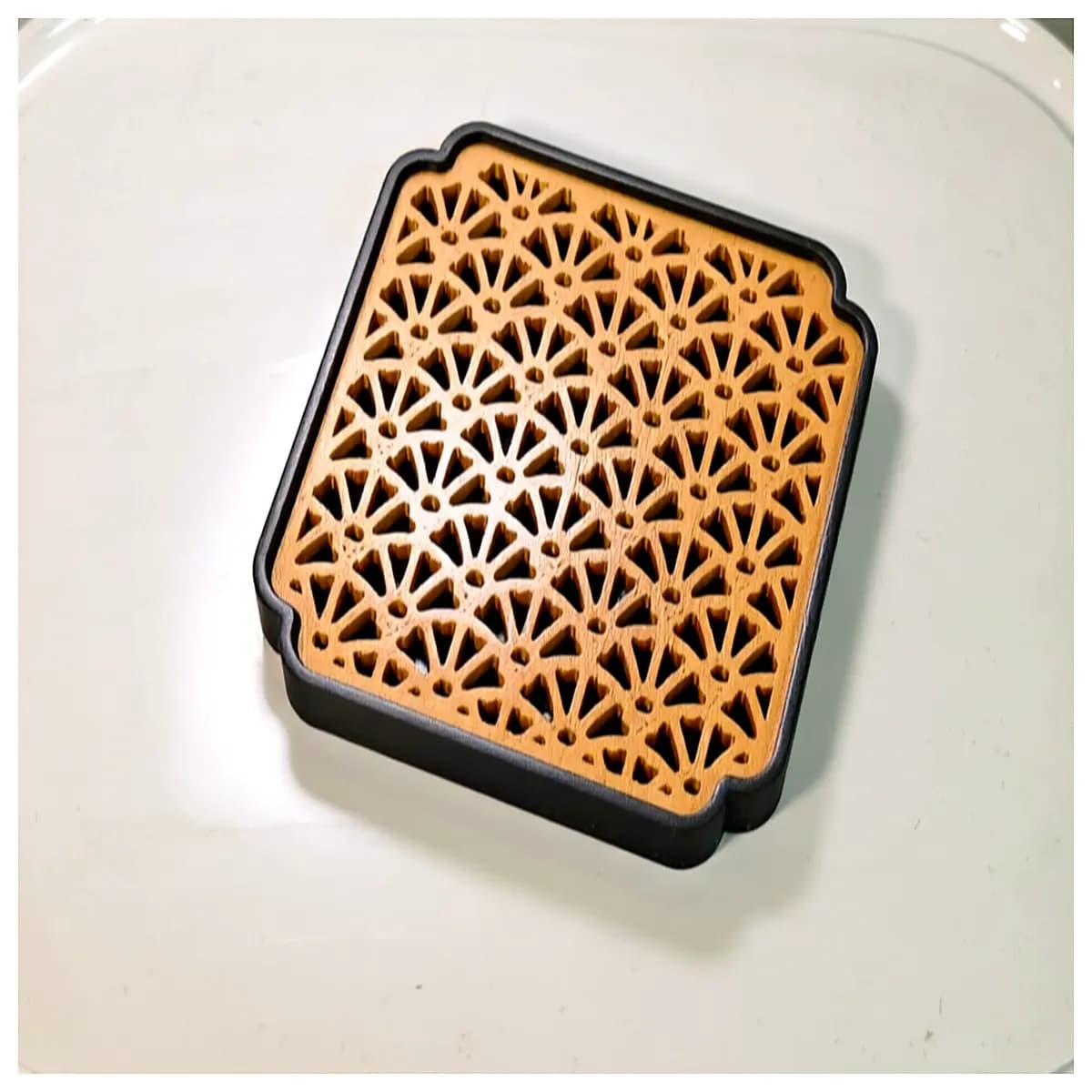 wavy textured coaster set non slip drink mat for table protection home decor kitchen accessories waterproof absorbent