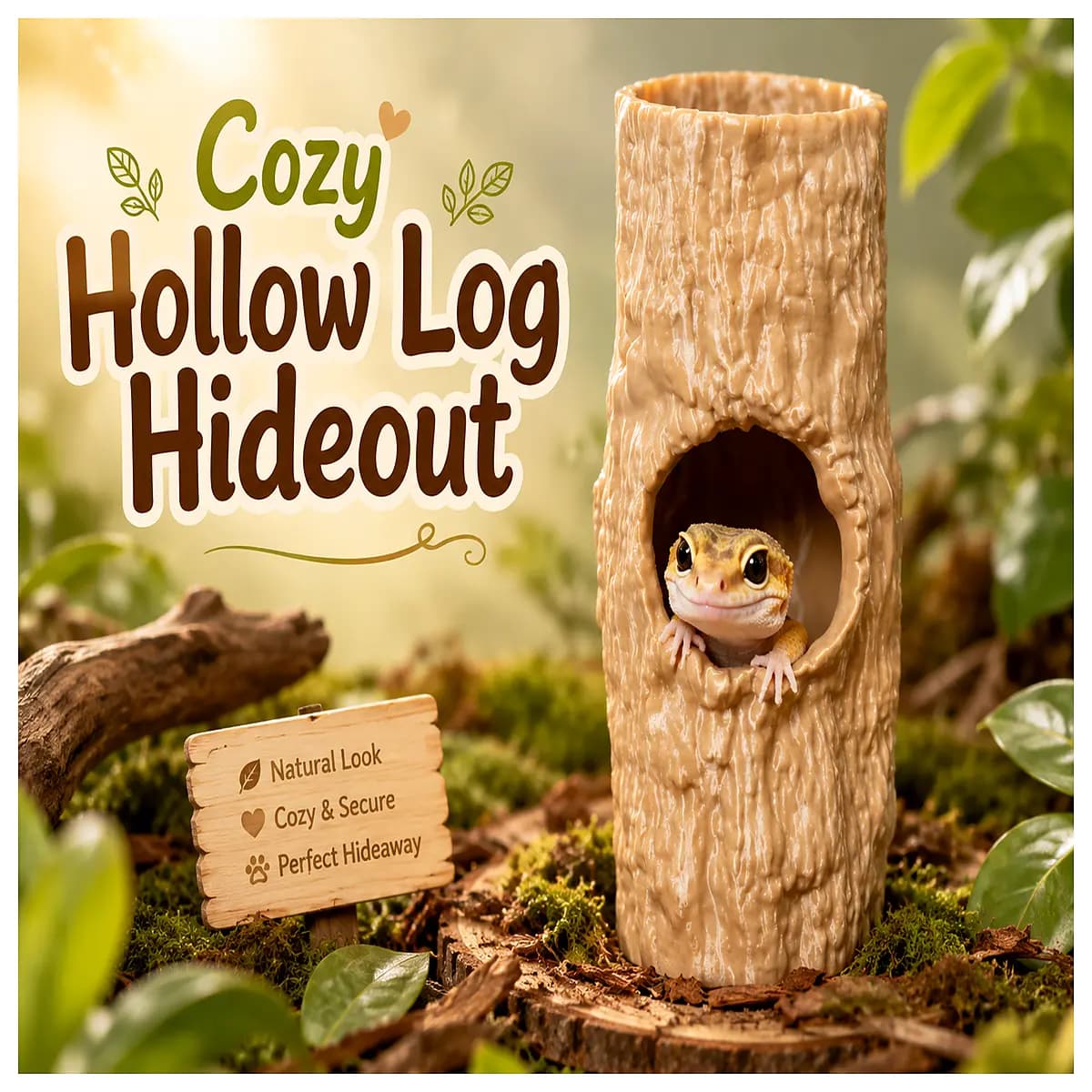 cozy hollow log cabin hideaway for kids indoor play fort nature themed bedroom decor outdoor camping shelter