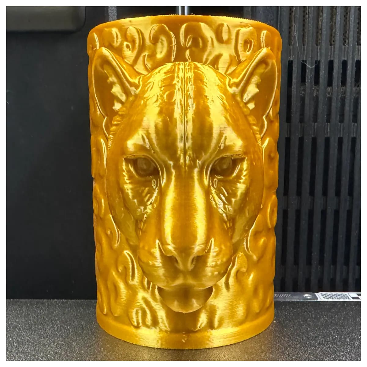 wild leopard print desk organizer pen holder animal print office decor stylish desktop storage accessory