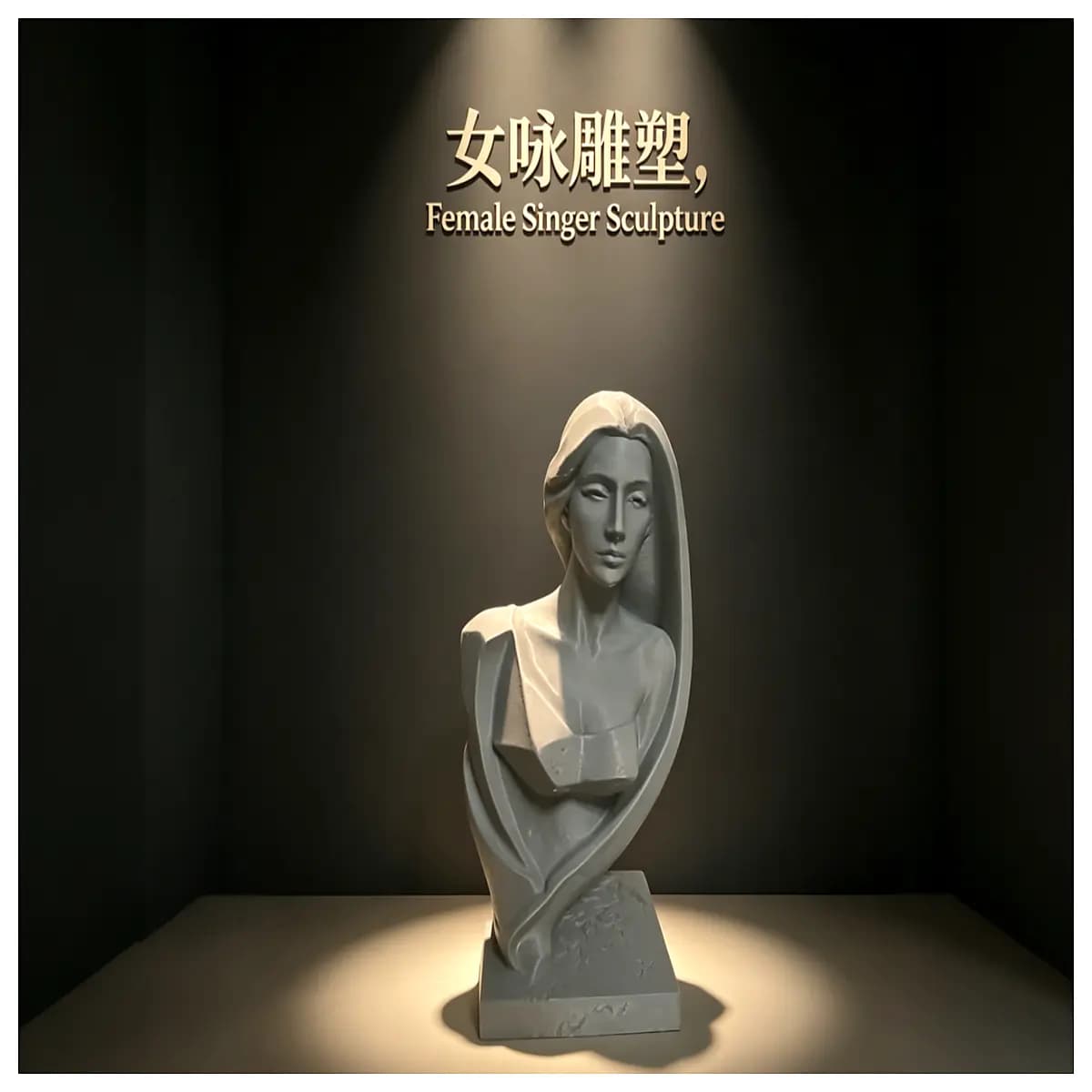 women s opera sculpture art decor classical statue figurine for home shelf elegant marble look statue gift