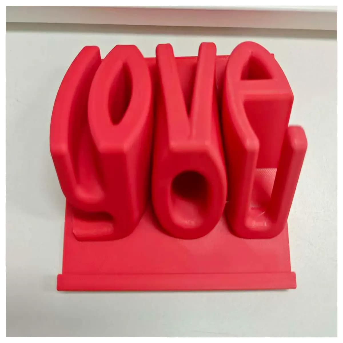 cute shaped phone holder for desk romantic love themed accessory decorative phone prop for couples aesthetic desktop organizer gift