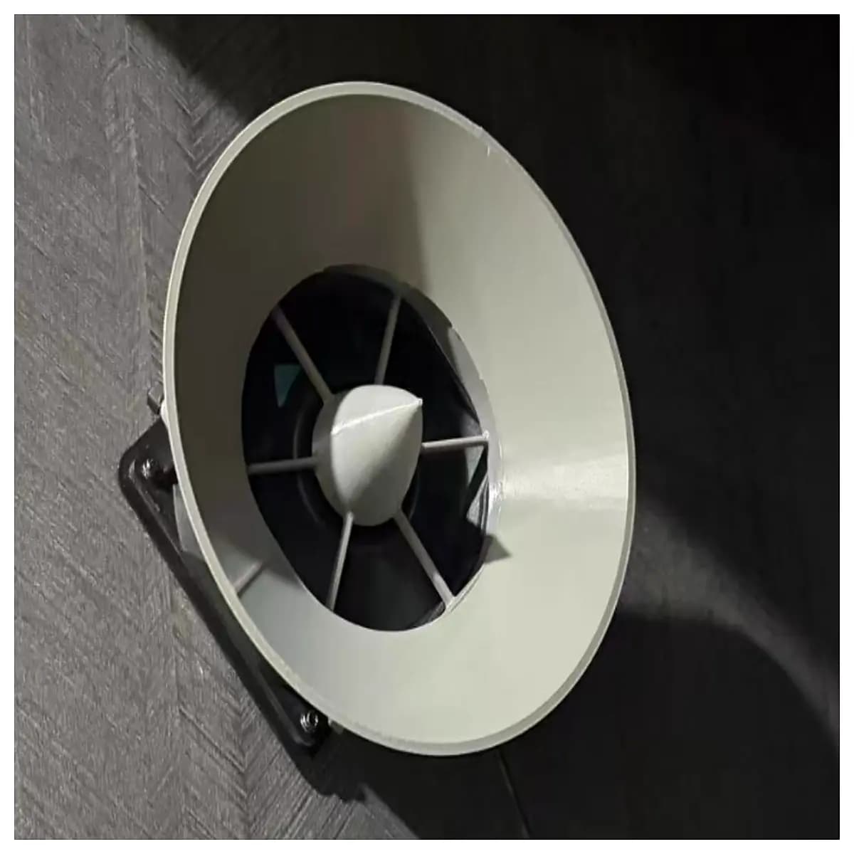 cabinet ventilation exhaust ducting intake air flow guide deflector silent quiet home workshop storage system