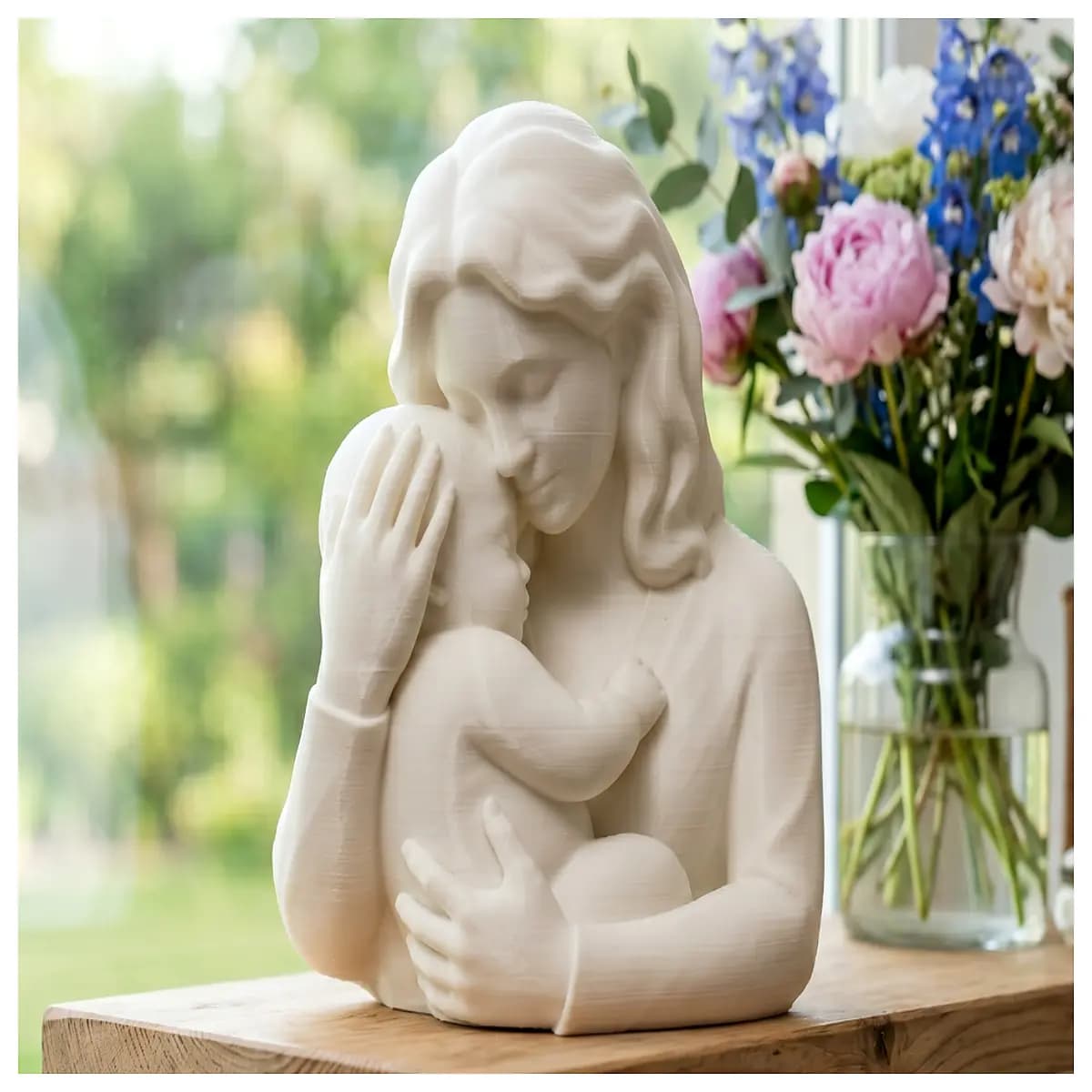 mother s day gift statue for mom personalized resin figurine inspirational home decor keepsake present for mother