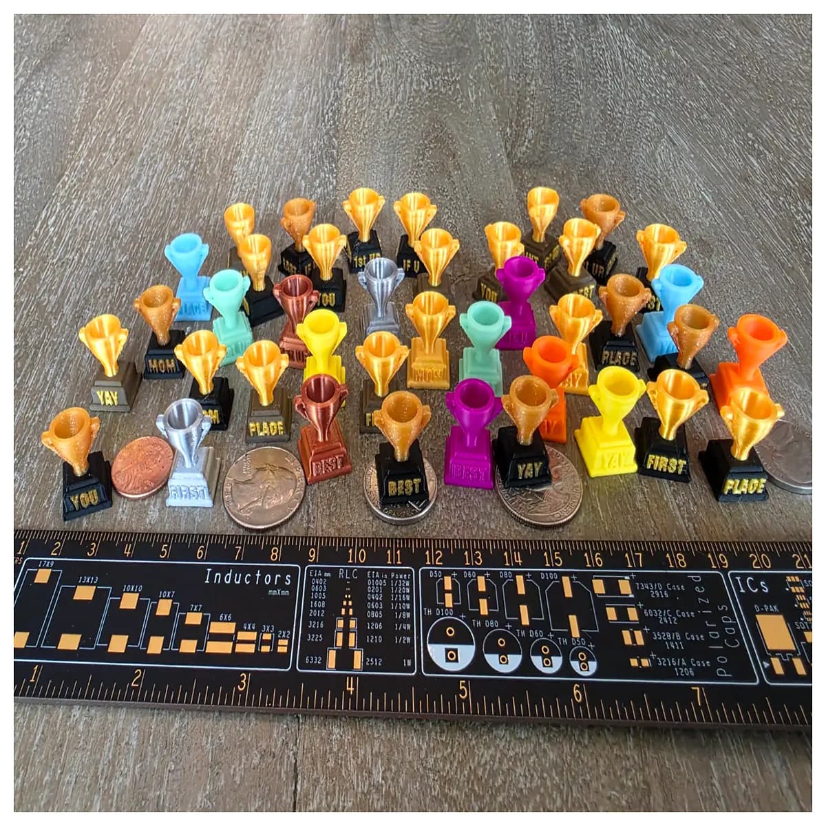 mini trophy award for kids school sports team achievement gift small plastic cup