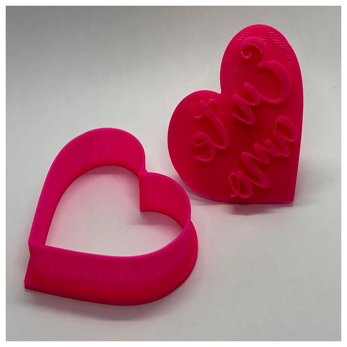 cookie cutter stainless steel baking for valentines day romantic gifts diy pastry press