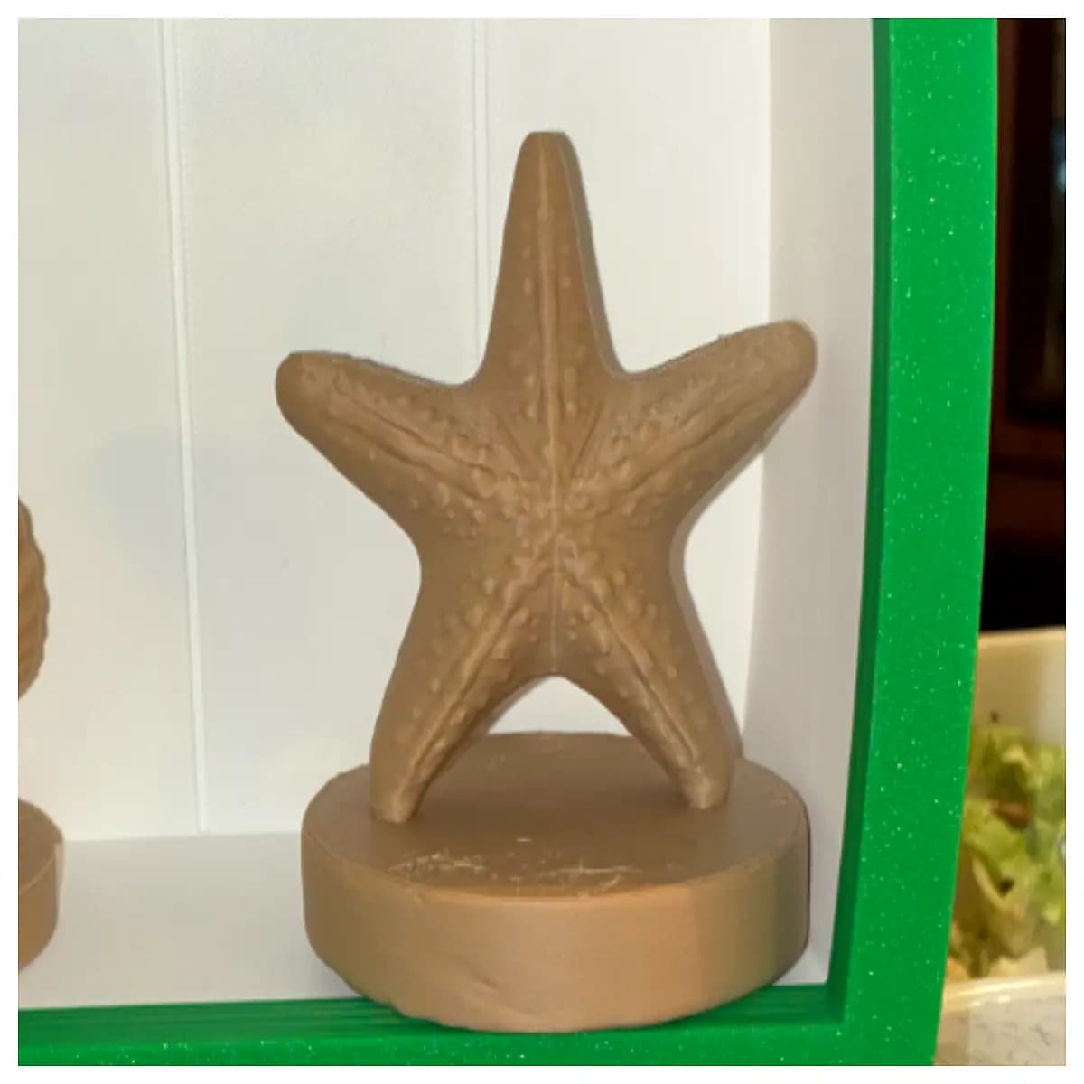 standing sea star ornament home decor shelf piece marine life art aquarium lovers