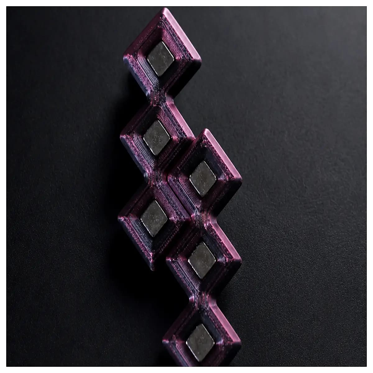 square magnetic fidget cube stress relief toy for anxiety relief sensory play desktop gadget