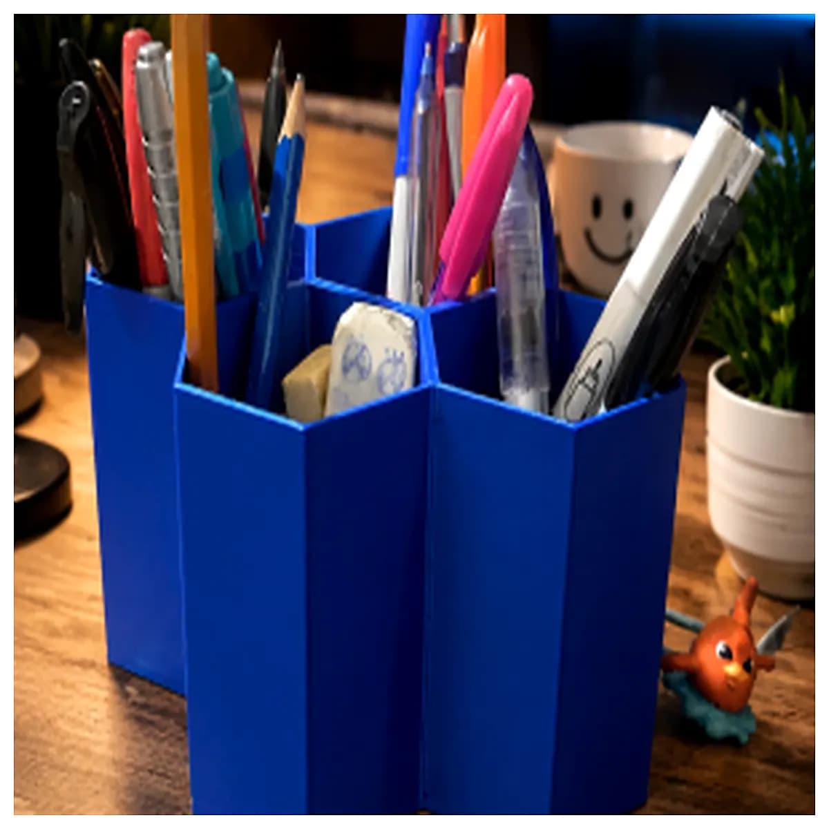 desktop organizer pen holder cup for office desk supplies storage