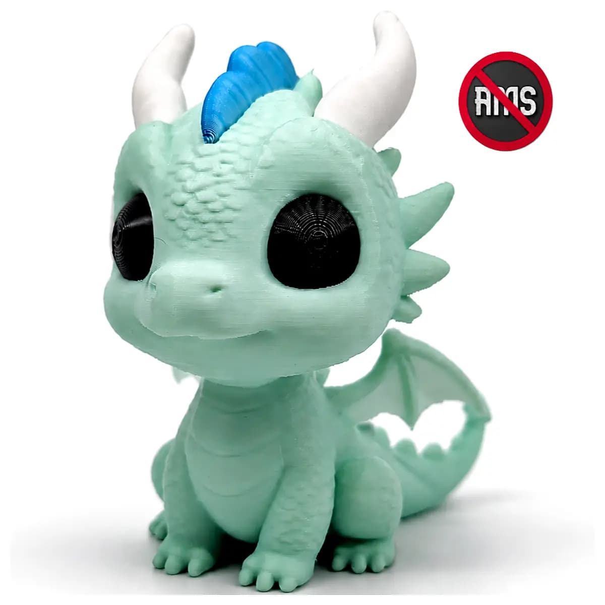 cute baby frost dragon plush toy soft hugging pillow friend for kids bedroom decor collectible fantasy creature gift