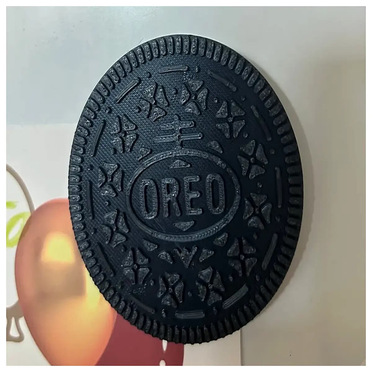 cookie magnet fridge art kitchen decor funny foodie gift novelty sticker holder