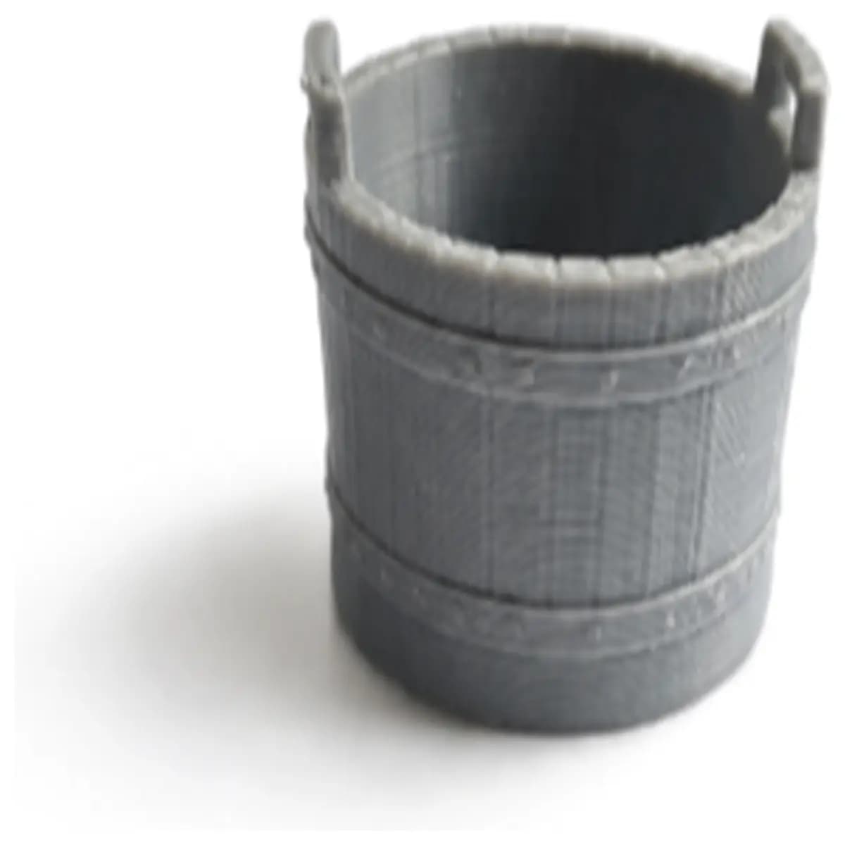 mini victorian bucket prop dollhouse miniature laundry room decor vintage washbasin accessory