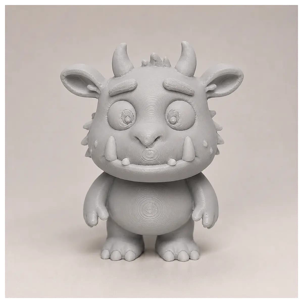 mini articulated gruffalo toy printed collectible figurine plush alternative