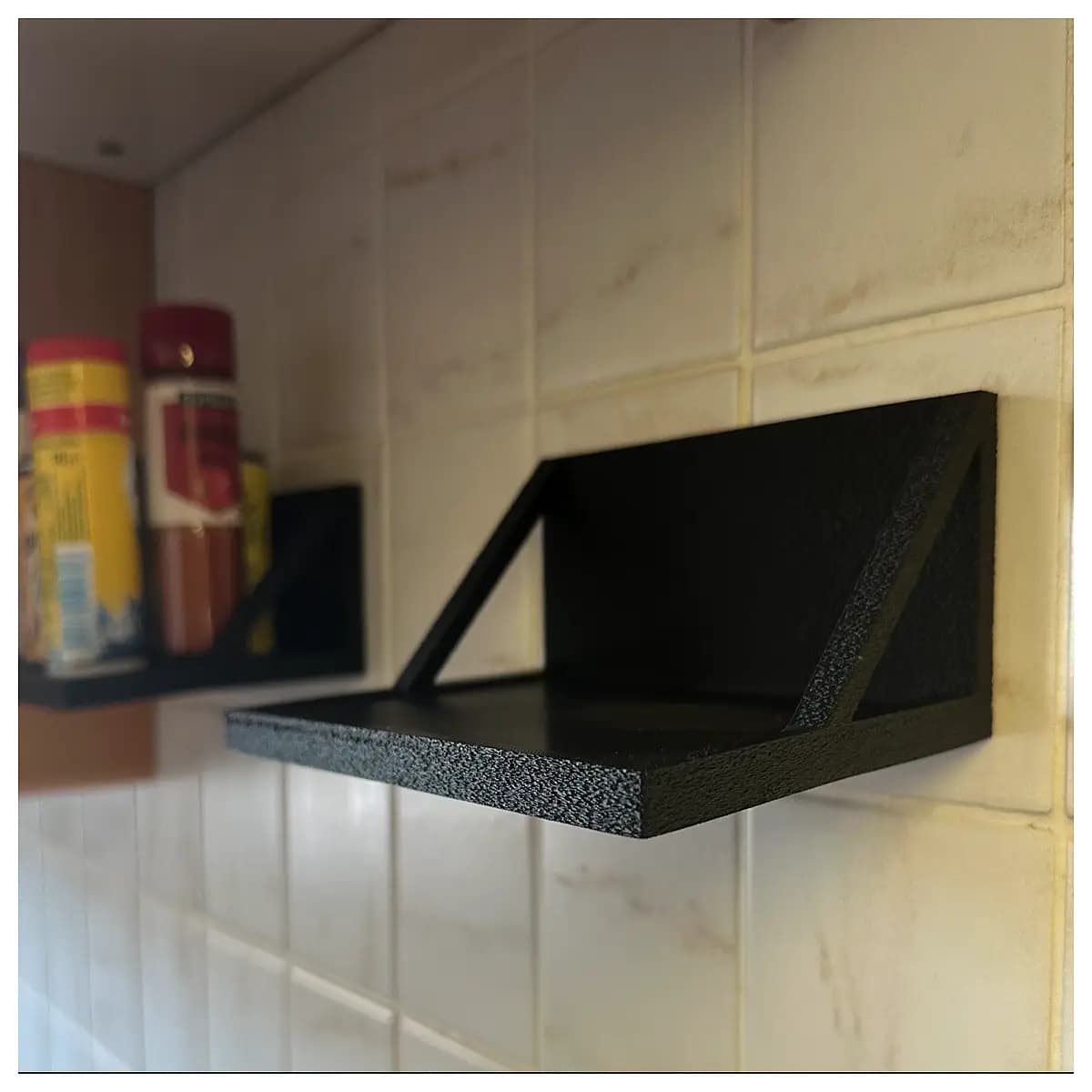 kitchen storage rack shelf organizer for spices pots pans countertop corner cabinet space saving metal wire basket holder