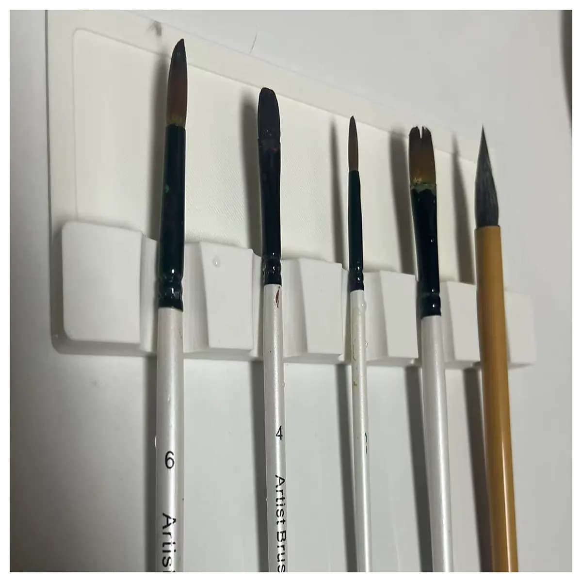 calligraphy brush holder for ink painting supplies ceramic wooden desk organizer art studio accessories
