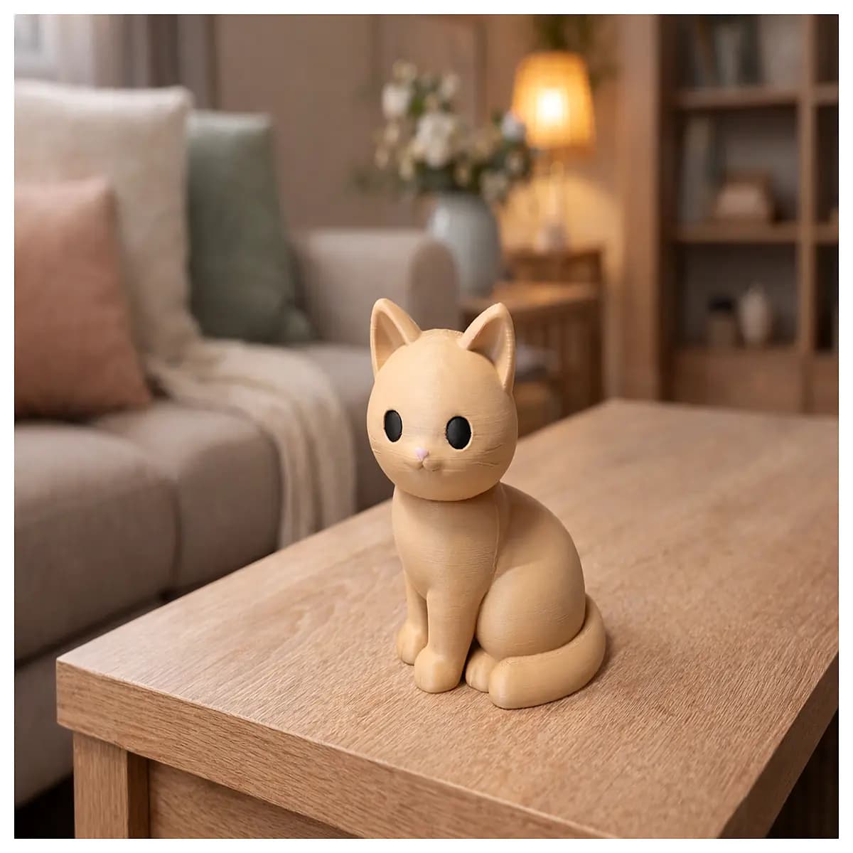 cute cat plush toy adorable kitten figurine funny cat decoration mini cat statue cute cat kids realistic cat cartoon cat plush small cat orna