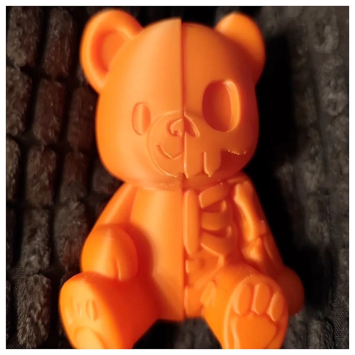cute half half teddy bear plush toy for kids gift soft hugging pillow animal companion nursery decor