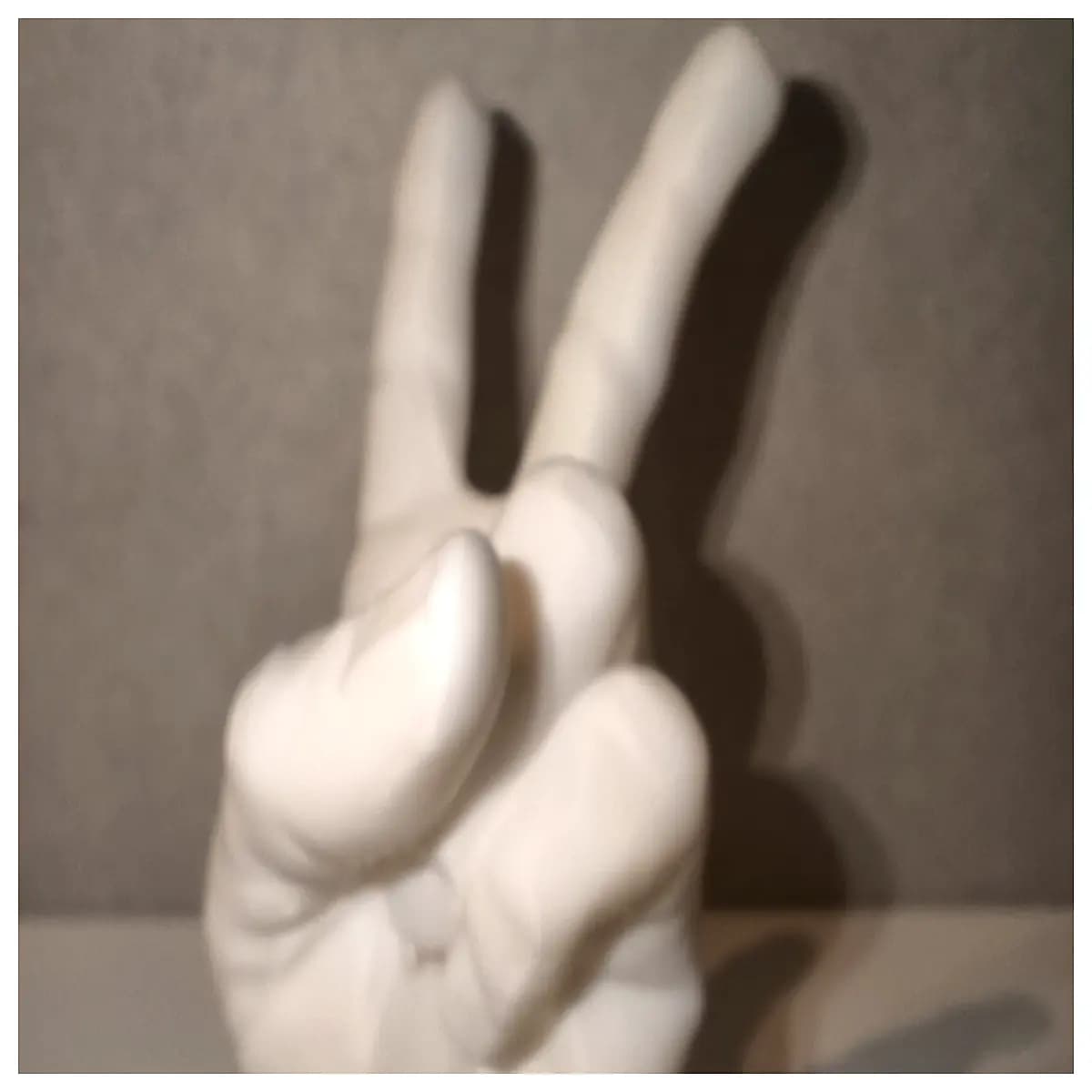 motorcycle rider peace sign hand gesture sticker decal moto biker cool vibe
