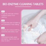 Laundry Tablets, Liquidless Laundry Detergent Sheets Strong Decontamination Laundry Detergent Sheets, Clothes Cleaning Detergent Laundry Bubble Tablets, Plastic Free and Fresh Scent, Ideal for Travel & Hand Washing
