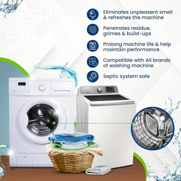 Washing Machine Cleaner Descaler, Washing Machine Cleaning Tablets