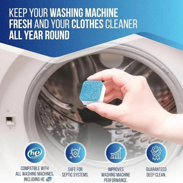 Washing Machine Cleaner Descaler, Washing Machine Cleaning Tablets